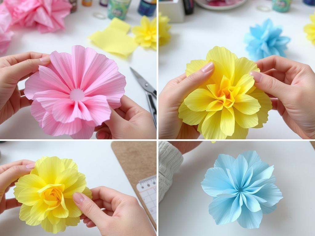 Instrukcja wykonania kwiatów z bibuły do stroju wiosny jak zrobić Instrukcja wykonania kwiatów z bibuły do stroju wiosny jak zrobić