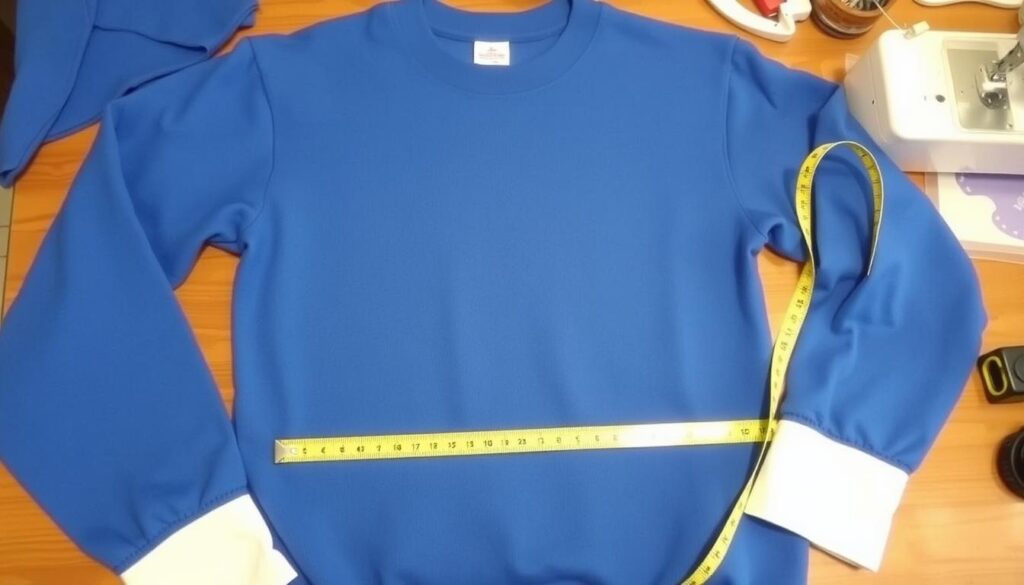 Niebieska bluza do stroju smerfa - jak zrobić strój smerfa z niebieskiej bluzy i białych dodatków