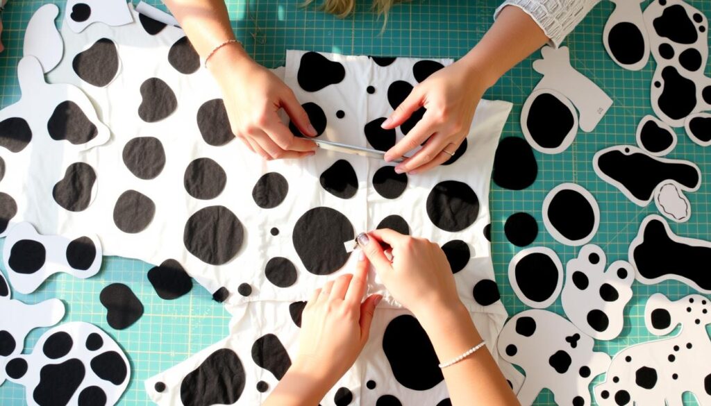 Tworzenie łat do stroju pieska jak zrobić